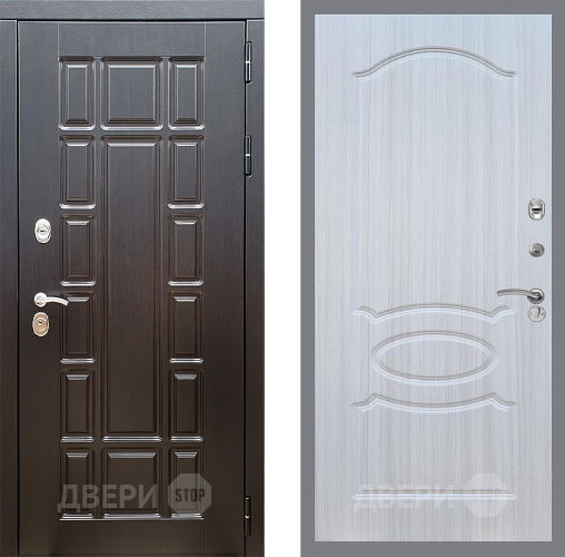 Входная металлическая Дверь Стоп НЬЮ ЙОРК ФЛ-128 Сандал белый в Фрязино