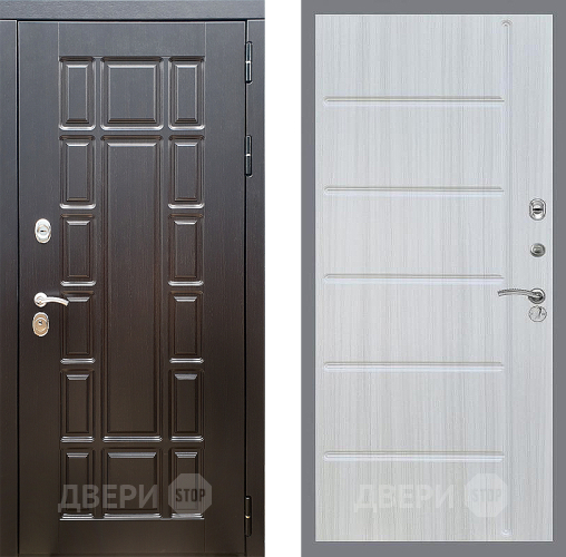 Входная металлическая Дверь Стоп НЬЮ ЙОРК ФЛ-102 Сандал белый в Фрязино