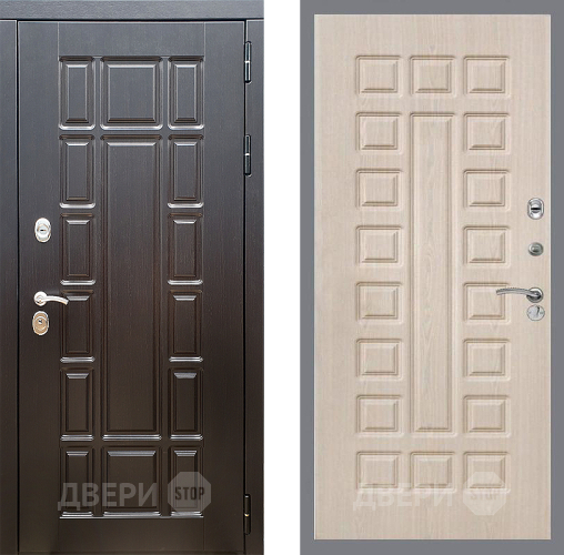 Входная металлическая Дверь Стоп НЬЮ ЙОРК ФЛ-183 Беленый дуб в Фрязино