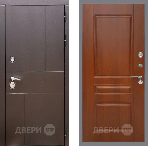 Входная металлическая Дверь Стоп УРБАН ФЛ-243 Итальянский орех в Фрязино