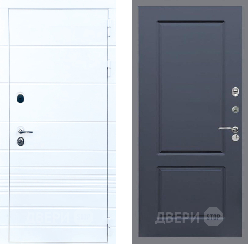 Дверь Стоп ТРЕНДО ФЛ-117 Силк титан в Фрязино