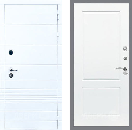 Входная металлическая Дверь Стоп ТРЕНДО ФЛ-117 Силк Сноу в Фрязино