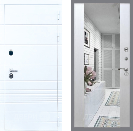 Дверь Стоп ТРЕНДО Зеркало СБ-16 Лиственница беж в Фрязино