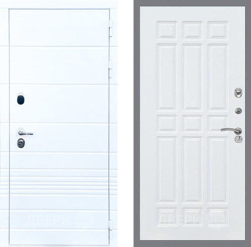 Входная металлическая Дверь Стоп ТРЕНДО ФЛ-33 Силк Сноу в Фрязино