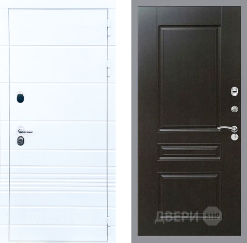 Дверь Стоп ТРЕНДО ФЛ-243 Венге в Фрязино