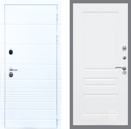 Входная металлическая Дверь Стоп ТРЕНДО ФЛ-243 Силк Сноу в Фрязино