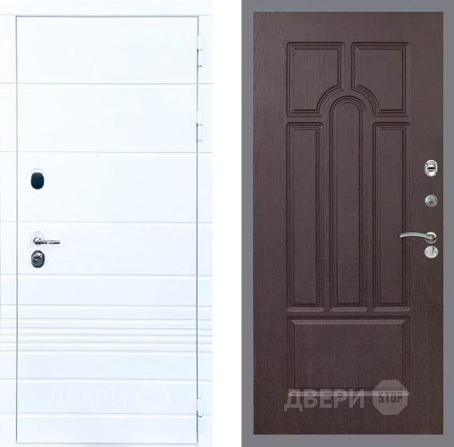 Входная металлическая Дверь Стоп ТРЕНДО ФЛ-58 Венге в Фрязино