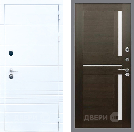 Входная металлическая Дверь Стоп ТРЕНДО СБ-18 Венге в Фрязино