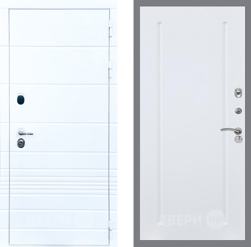 Входная металлическая Дверь Стоп ТРЕНДО ФЛ-68 Силк Сноу в Фрязино