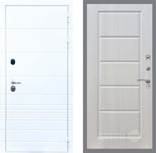 Входная металлическая Дверь Стоп ТРЕНДО ФЛ-39 Лиственница беж в Фрязино