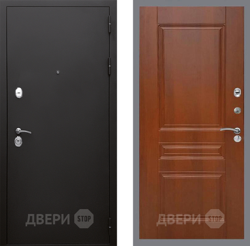 Входная металлическая Дверь Стоп КЛАССИК Шагрень ФЛ-243 Итальянский орех в Фрязино