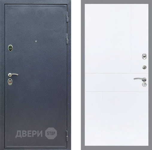 Дверь Стоп СИЛЬВЕР ФЛ-290 Силк Сноу в Фрязино