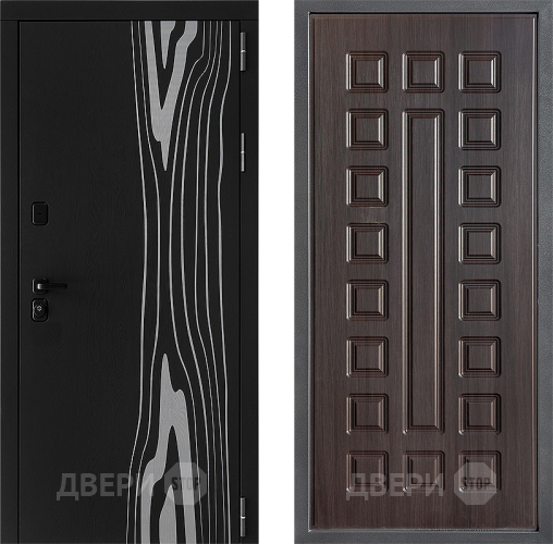 Входная металлическая Дверь Дверной континент ДК-12 ФЛ-183 Венге в Фрязино