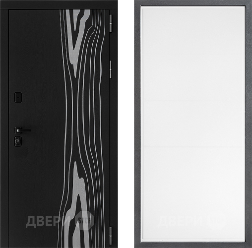 Входная металлическая Дверь Дверной континент ДК-12 ФЛ-649 Белый софт в Фрязино