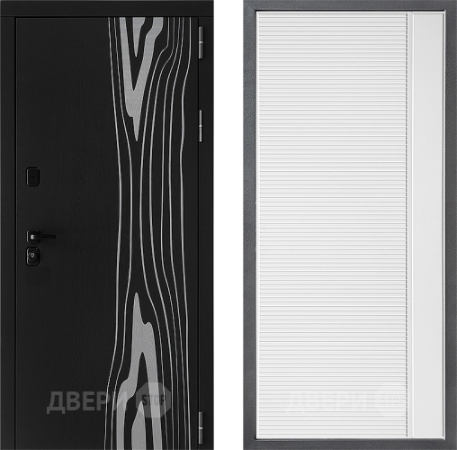 Дверь Дверной континент ДК-12 ФЛ-757 Белое Стекло Софт милк в Фрязино