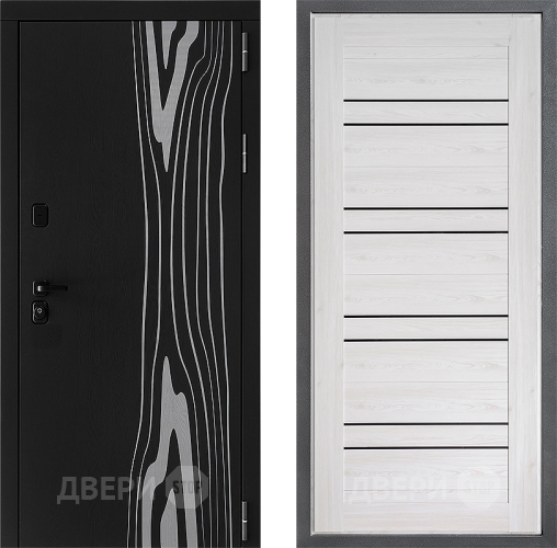 Входная металлическая Дверь Дверной континент ДК-12 ФЛ-49 Сосна белая в Фрязино