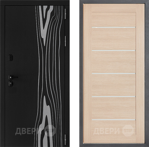 Входная металлическая Дверь Дверной континент ДК-12 ФЛ-46 Капучино в Фрязино