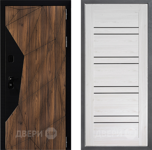 Входная металлическая Дверь Дверной континент ДК-11 ФЛ-49 Сосна белая в Фрязино