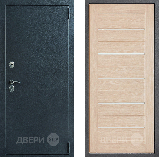 Входная металлическая Дверь Дверной континент ДК-70 Дизайн ФЛ-46 Капучино в Фрязино