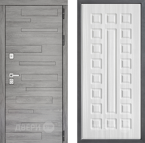 Входная металлическая Дверь Дверной континент ДК-10 ФЛ-183 Сандал белый в Фрязино