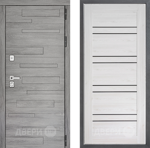 Входная металлическая Дверь Дверной континент ДК-10 ФЛ-49 Сосна белая в Фрязино