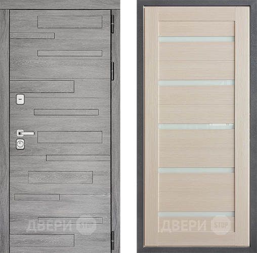 Входная металлическая Дверь Дверной континент ДК-10 ФЛ-47 Капучино в Фрязино