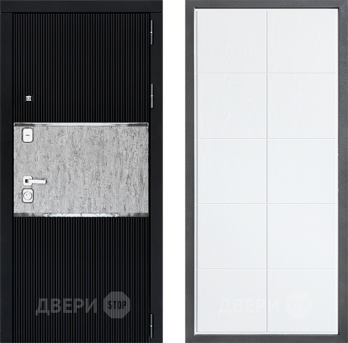 Входная металлическая Дверь Дверной континент ДК-13 ФЛ-Кватро Белое дерево в Фрязино