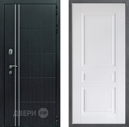 Входная металлическая Дверь Дверной континент Теплолюкс Дизайн ФЛ-243 Альберо Браш серебро в Фрязино