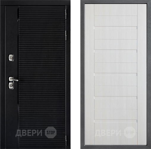 Входная металлическая Дверь Дверной континент ДК-1 ФЛ-70 Лиственница белая в Фрязино