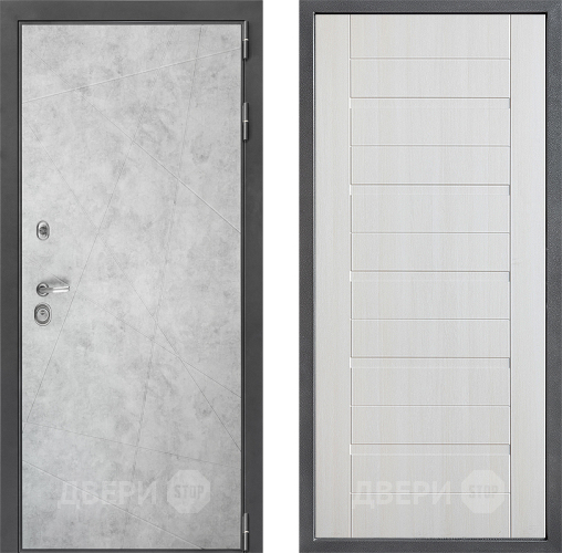 Входная металлическая Дверь Дверной континент ДК-3/743 ФЛ-70 Лиственница белая в Фрязино