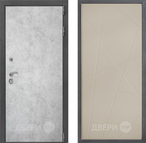 Входная металлическая Дверь Дверной континент ДК-3/743 ФЛ-655 Капучино в Фрязино