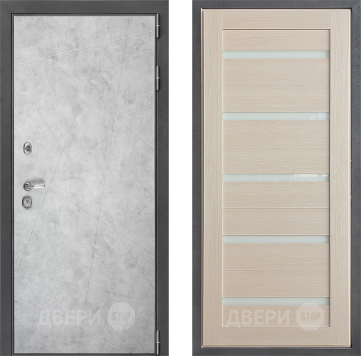 Входная металлическая Дверь Дверной континент ДК-3/743 ФЛ-47 Лиственница белая в Фрязино