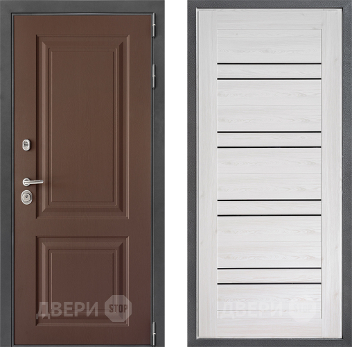 Входная металлическая Дверь Дверной континент ДК-3/729 ФЛ-49 Сосна белая в Фрязино