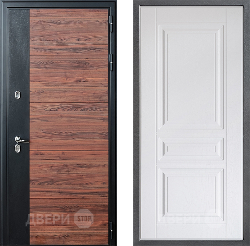 Дверь Дверной континент ДК-15 Красное Дерево ТЕРМО ФЛ-243 Альберо Браш серебро в Фрязино