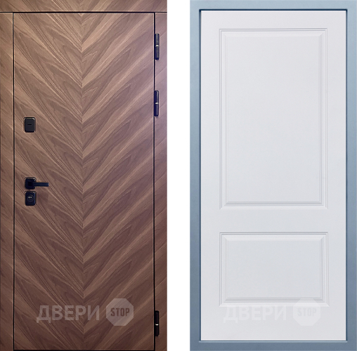 Входная металлическая Дверь Дива МД-98 Д-7 Белый в Фрязино