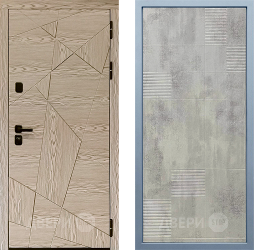 Входная металлическая Дверь Дива МД-97/1 Д-4 Бетон темный в Фрязино