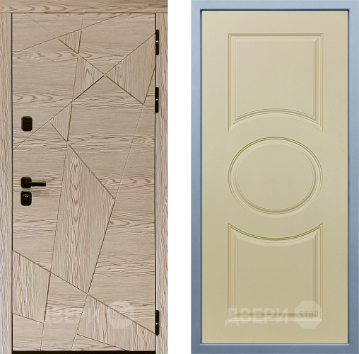 Входная металлическая Дверь Дива МД-97/1 Д-8 Шампань в Фрязино