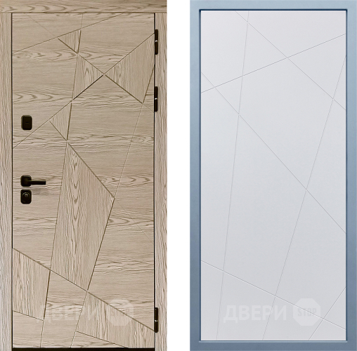 Входная металлическая Дверь Дива МД-97/1 Д-11 Белый в Фрязино