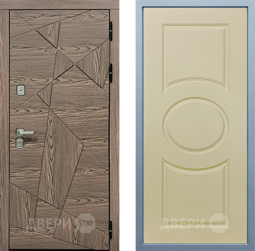 Входная металлическая Дверь Дива МД-97/2 Д-8 Шампань в Фрязино