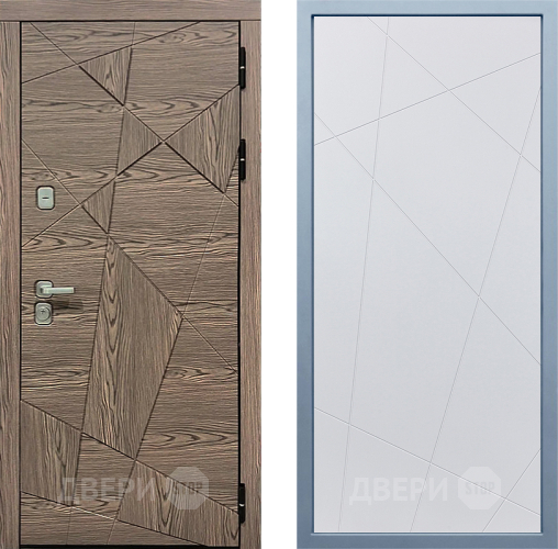 Входная металлическая Дверь Дива МД-97/2 Д-11 Белый в Фрязино