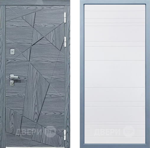 Входная металлическая Дверь Дива МД-97/3 Д-5 Белый в Фрязино