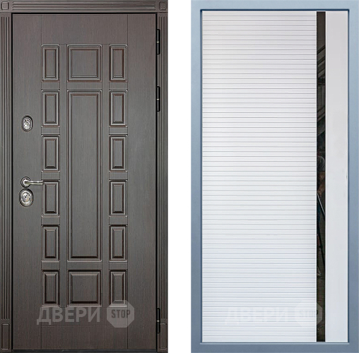 Входная металлическая Дверь Дива МД-38 МХ-45 Белый матовый в Фрязино