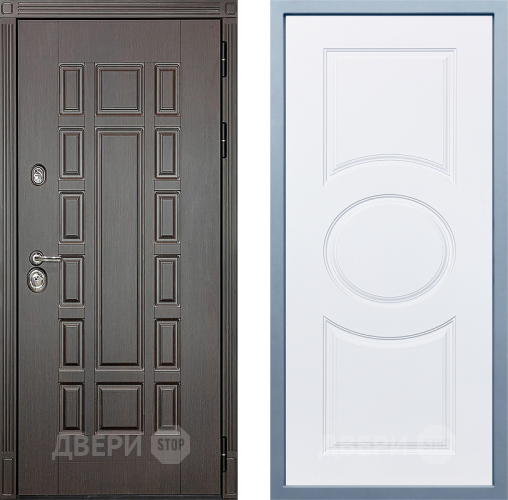 Входная металлическая Дверь Дива МД-38 Д-8 Белый в Фрязино