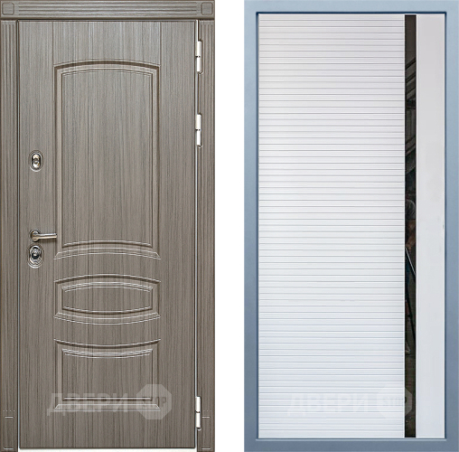 Входная металлическая Дверь Дива МД-42 МХ-45 Белый матовый в Фрязино