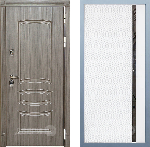 Входная металлическая Дверь Дива МД-42 МХ-47 Белый матовый в Фрязино