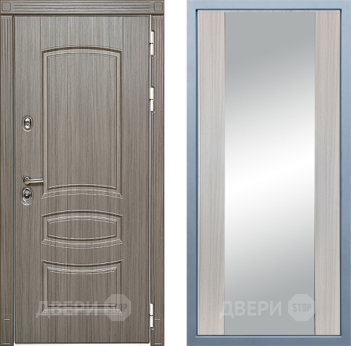 Дверь Дива МД-42 Д-15 Зеркало Сандал белый в Фрязино