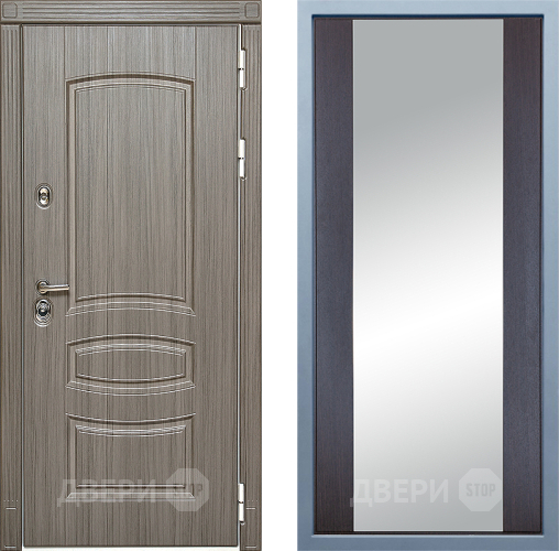 Входная металлическая Дверь Дива МД-42 Д-15 Зеркало Венге в Фрязино