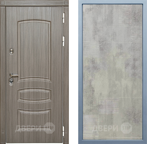 Входная металлическая Дверь Дива МД-42 Д-4 Бетон темный в Фрязино