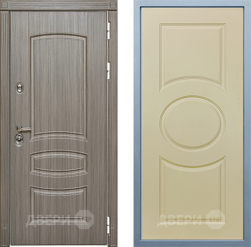 Входная металлическая Дверь Дива МД-42 Д-8 Шампань в Фрязино