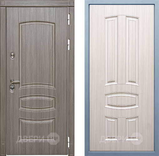 Входная металлическая Дверь Дива МД-42 М-3 Сандал белый в Фрязино